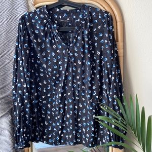 Banana Republic Floral Blouse